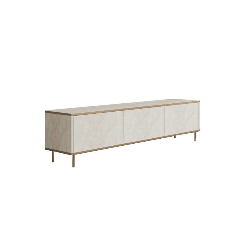 TV Stand Imaj - Travertine, Gold Travertine
Gold