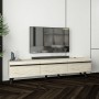 TV Stand Amsterdam Style - Travertine, Black Travertine
Black