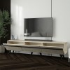 TV Stand Amsterdam Style - Travertine, Black Travertine
Black