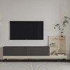 TV Stand Dizayn - Anthracite, Travertine Anthracite
Travertine