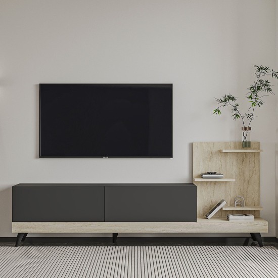 TV Stand Dizayn - Anthracite, Travertine Anthracite
Travertine TV Stand Dizayn - Anthracite, Travertine Anthracite
Travertine