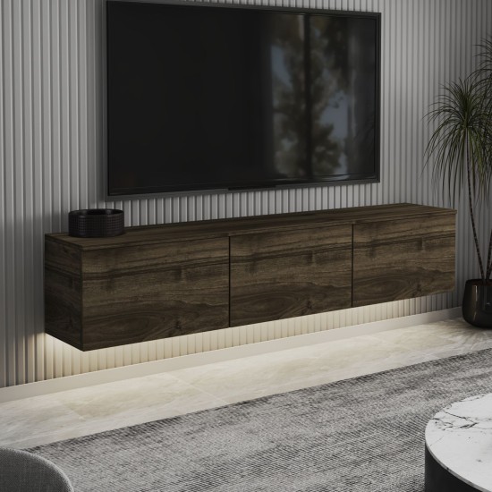 TV Stand Neon - Walnut Walnut TV Stand Neon - Walnut Walnut