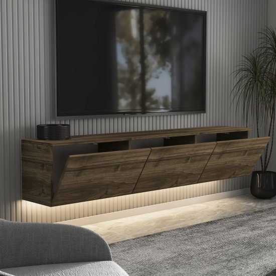 TV Stand Neon - Walnut Walnut TV Stand Neon - Walnut Walnut