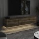 TV Stand Neon - Walnut Walnut TV Stand Neon - Walnut Walnut