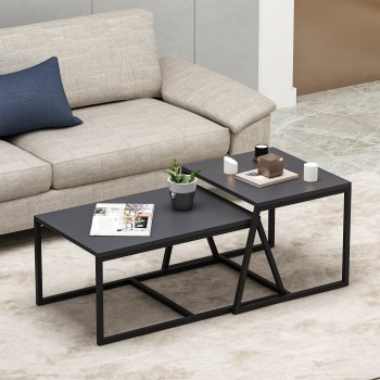 Coffee Table Minimal - Anthracite Anthracite