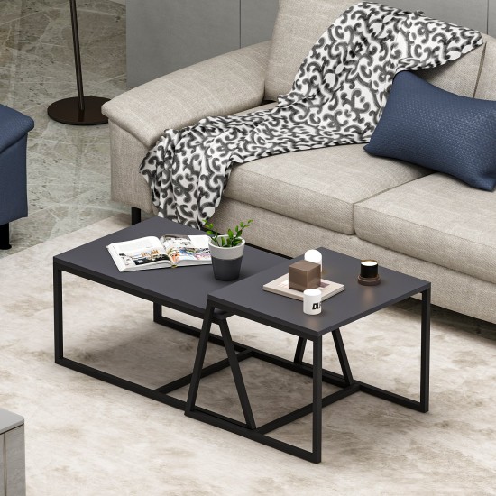 Coffee Table Minimal - Anthracite Anthracite Coffee Table Minimal - Anthracite Anthracite