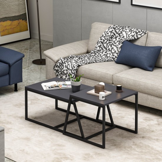 Coffee Table Minimal - Anthracite Anthracite Coffee Table Minimal - Anthracite Anthracite
