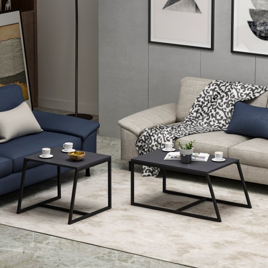 Coffee Table Minimal - Anthracite Anthracite Coffee Table Minimal - Anthracite Anthracite