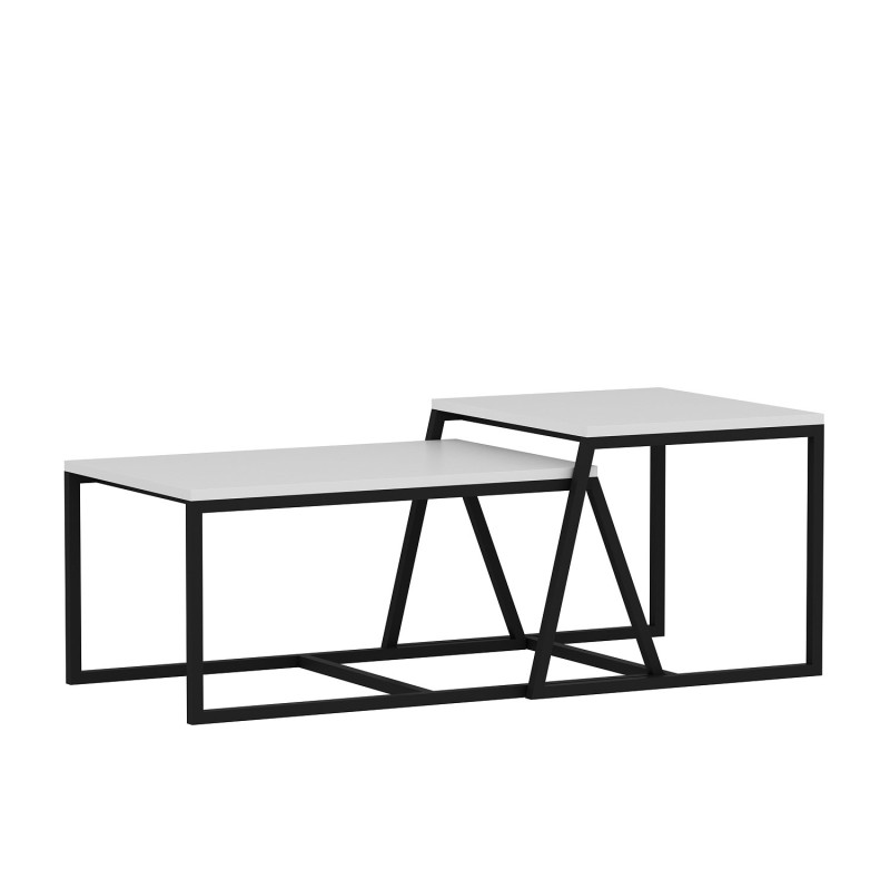 Coffee Table Minimal - White White
