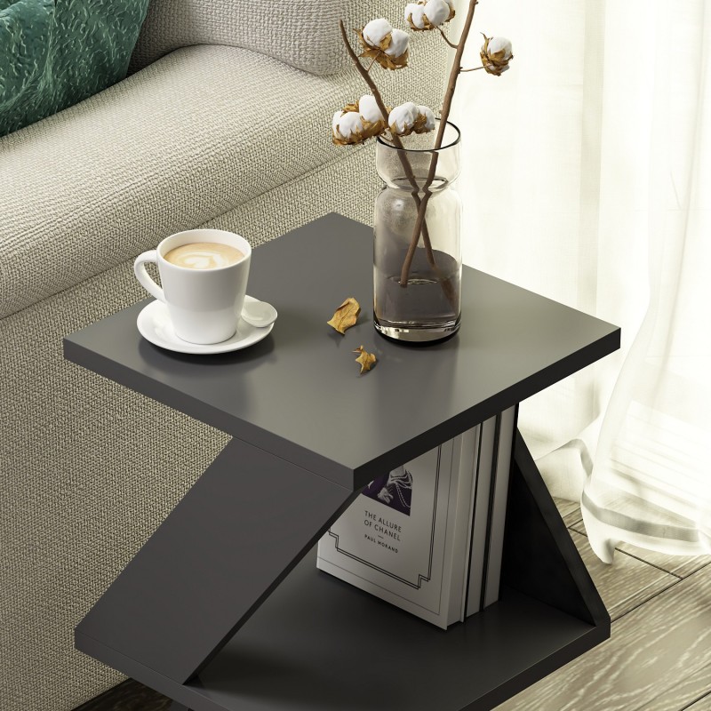 Hanah Home Side Table Albeni - Anthracite Anthracite