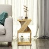 Hanah Home Side Table Albeni - Sapphire Sapphire