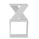 Hanah Home Side Table Albeni - White White