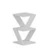 Hanah Home Side Table Albeni - White White