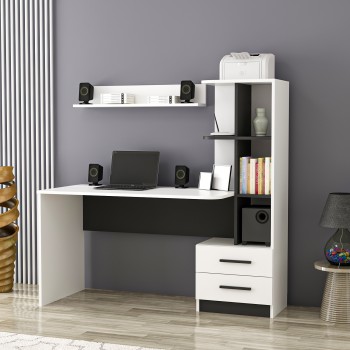 Study Desk Alaska - White White
Black
