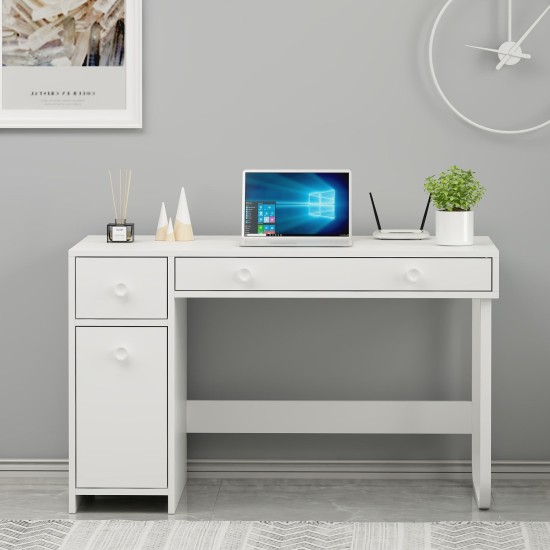 Study Desk ÇM002 Asil - White White Study Desk ÇM002 Asil - White White