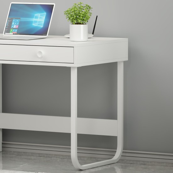Study Desk ÇM002 Asil - White White Study Desk ÇM002 Asil - White White