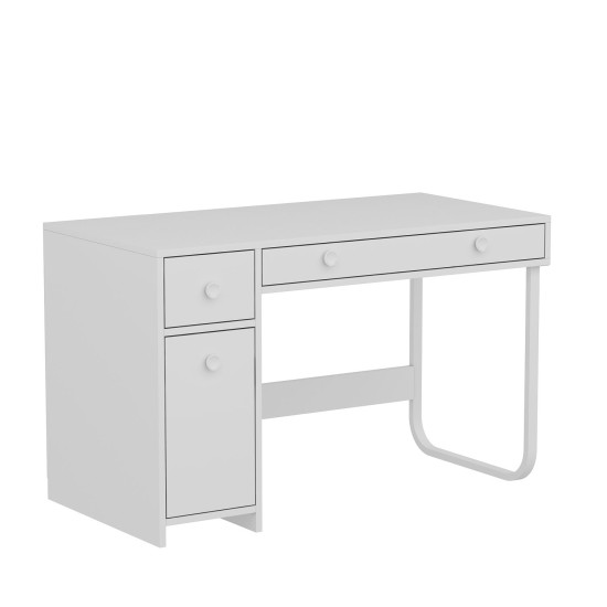 Study Desk ÇM002 Asil - White White Study Desk ÇM002 Asil - White White