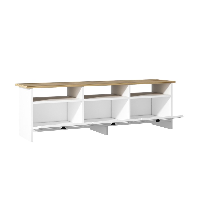 Living Room Furniture Set Oslo White
Oak