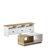 Living Room Furniture Set Oslo White
Oak