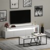 Hanah Home Living Room Furniture Set Beliz - White White