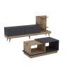 Living Room Furniture Set Dizayn - Anthracite, Ciragan Anthracite
Walnut