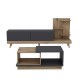 Living Room Furniture Set Dizayn - Anthracite, Ciragan Anthracite
Walnut Living Room Furniture Set Dizayn - Anthracite, Ciragan Anthracite
Walnut