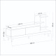 Living Room Furniture Set Dizayn - Anthracite, Ciragan Anthracite
Walnut Living Room Furniture Set Dizayn - Anthracite, Ciragan Anthracite
Walnut