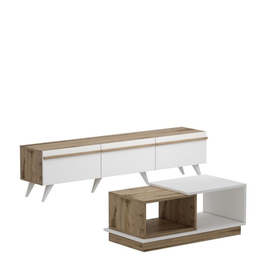 Living Room Furniture Set Valentina - White, Sapphire White
Sapphire Living Room Furniture Set Valentina - White, Sapphire White
Sapphire