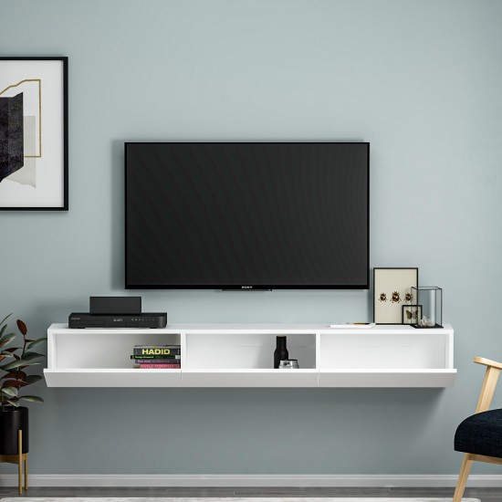 TV Stand Terra - White White TV Stand Terra - White White