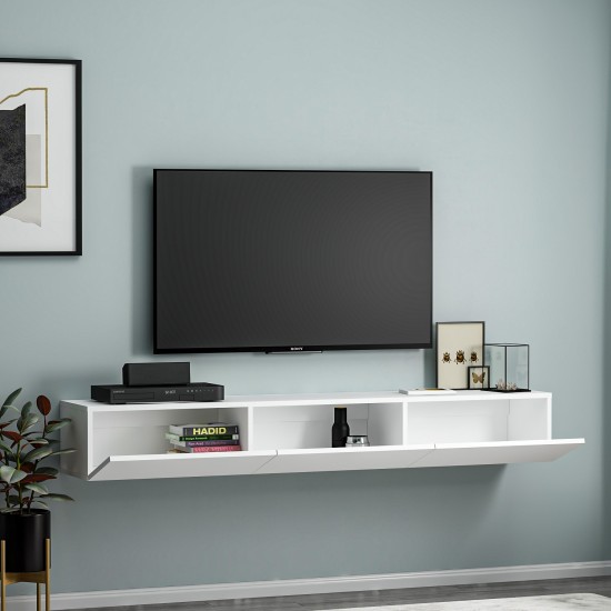 TV Stand Terra - White White TV Stand Terra - White White