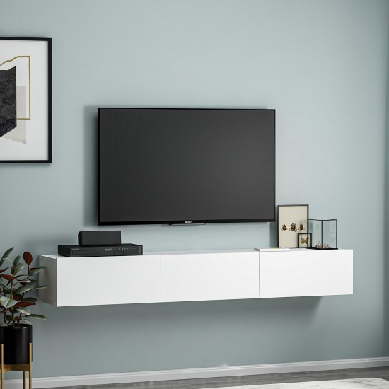 TV Stand Terra - White White TV Stand Terra - White White