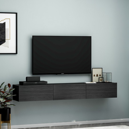 TV Stand Terra - Black Black TV Stand Terra - Black Black