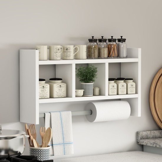 Wall Shelf Asya - Whıte White Wall Shelf Asya - Whıte White