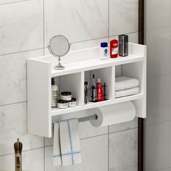 Wall Shelf Asya - Whıte White Wall Shelf Asya - Whıte White