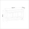 Wall Shelf Asya - Whıte White