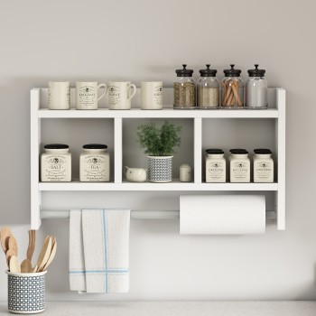 Wall Shelf Asya - Whıte White