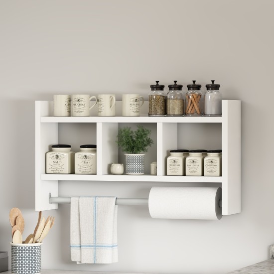 Wall Shelf Asya - Whıte White Wall Shelf Asya - Whıte White