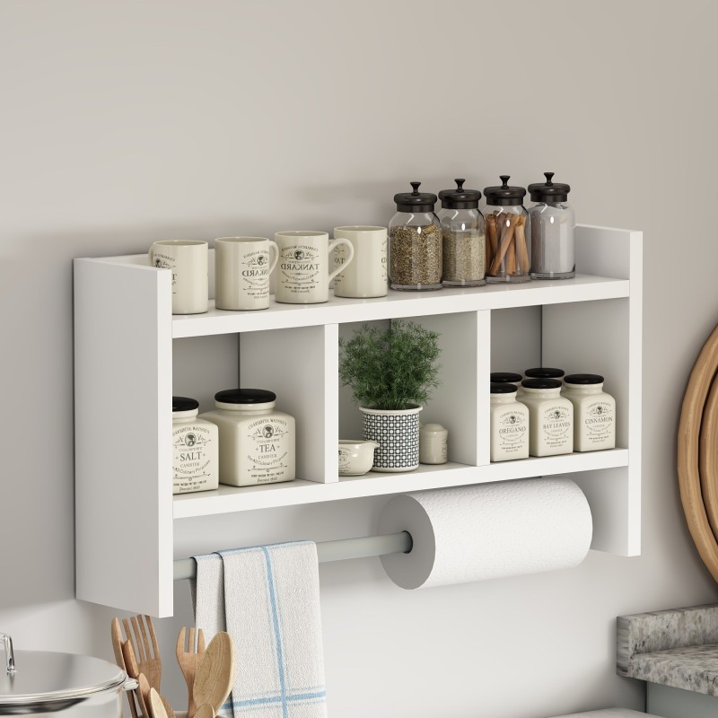 Wall Shelf Asya - Whıte White