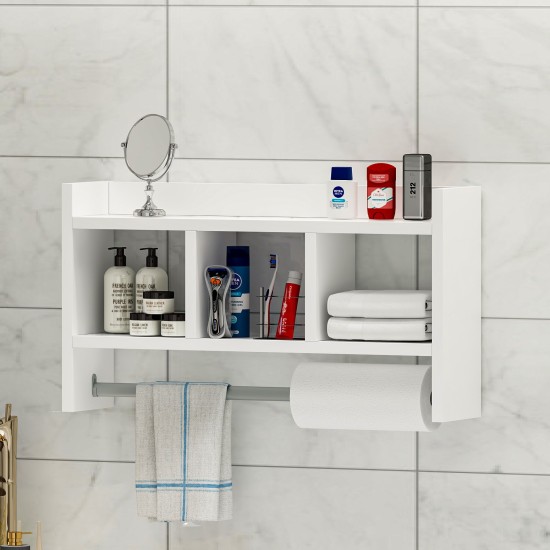 Wall Shelf Asya - Whıte White Wall Shelf Asya - Whıte White