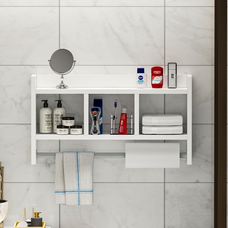 Wall Shelf Asya - Whıte White