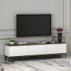TV Stand Imaj - Whıte White