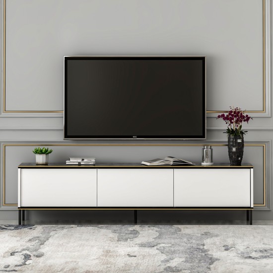 TV Stand Imaj - Whıte White