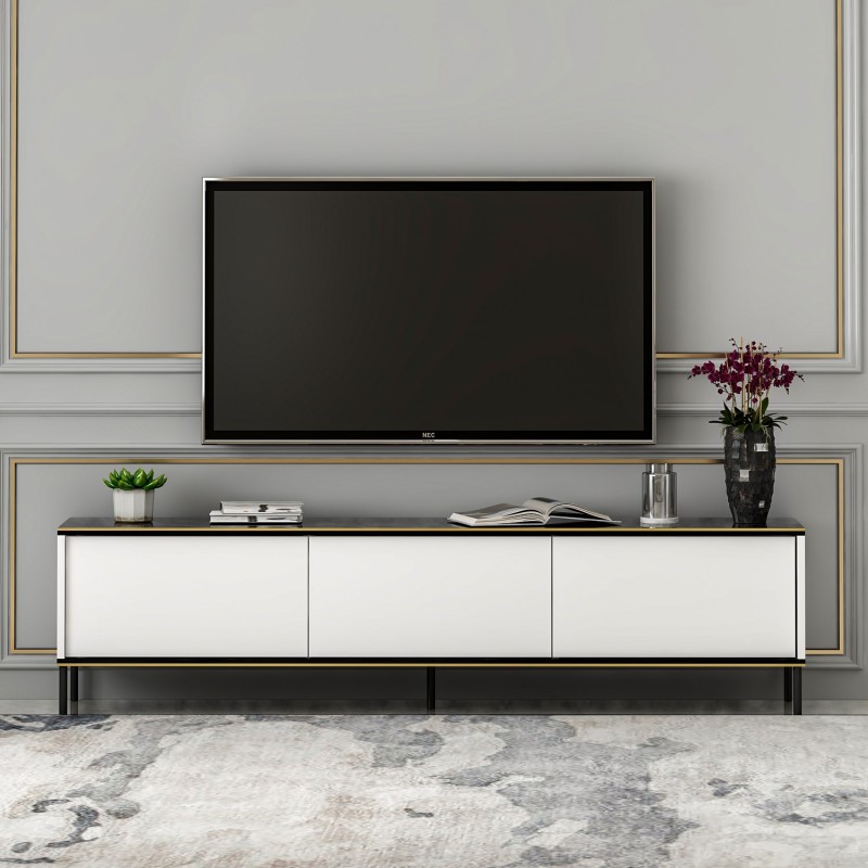 TV Stand Imaj - Whıte White