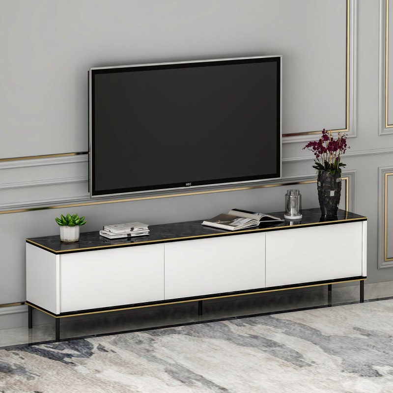 TV Stand Imaj - Whıte White