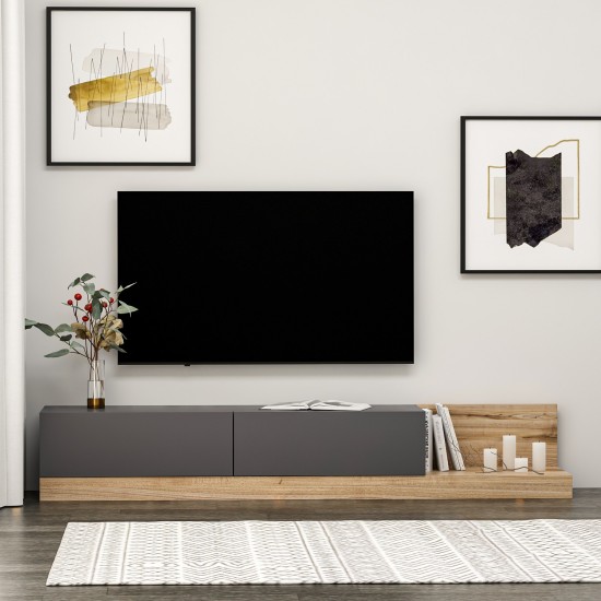 TV Stand Majör - Anthracite, Walnut Anthracite
Walnut TV Stand Majör - Anthracite, Walnut Anthracite
Walnut