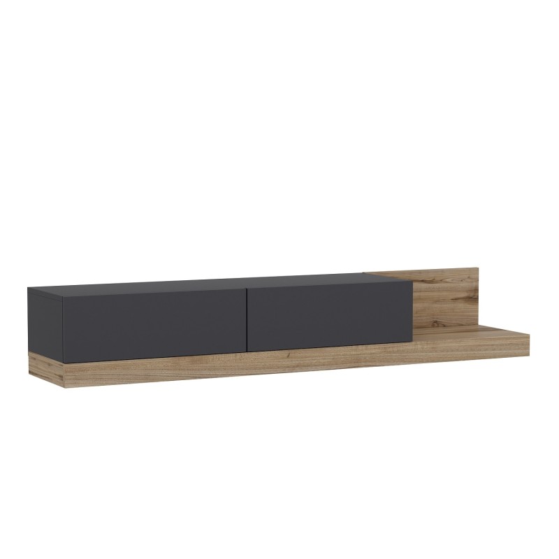 TV Stand Majör - Anthracite, Walnut Anthracite
Walnut