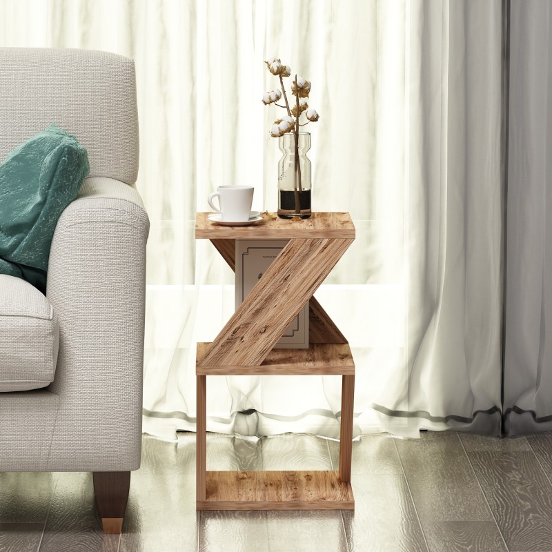 Hanah Home Side Table Albeni - Atlantic Pine Atlantic Pine