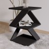 Side Table Albeni - Black, Oak Black
Oak