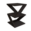 Side Table Albeni - Black, Oak Black
Oak