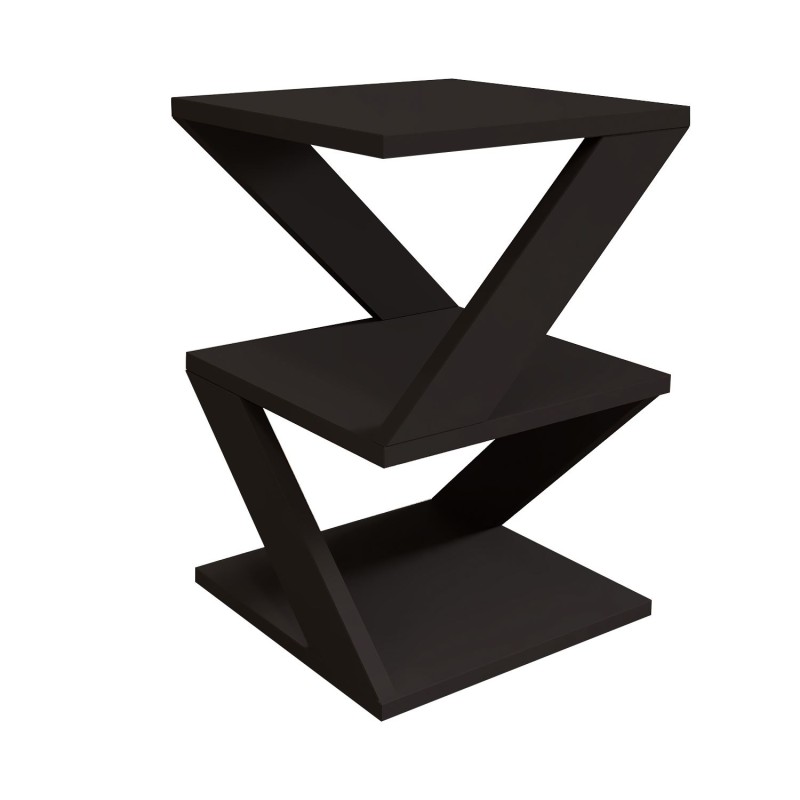 Side Table Albeni - Black, Oak Black
Oak